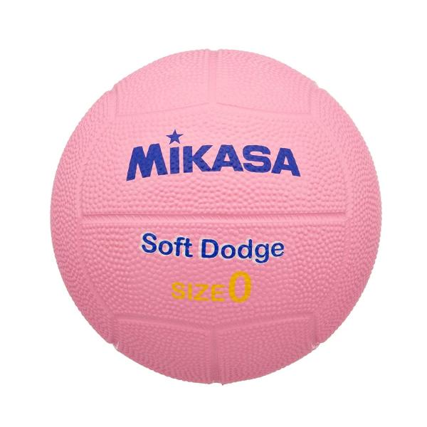 ミカサ(MIKASA)ソフトドッジボール0号(幼児〜小学校低学年向け) ピンク STD-0SR-P