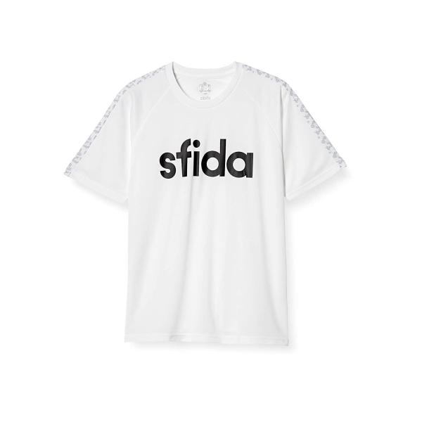 SFIDA(スフィーダ) BPプラクティスシャツS/S_LINE (SA21816) 色 : WHT...