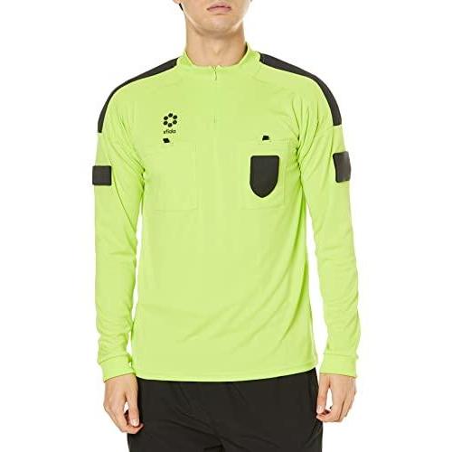 SFIDA(スフィーダ) レフェリーシャツ_L/S (SA22835) 色 : ACID_LIME ...