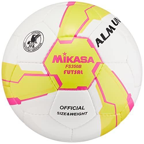 ミカサ(MIKASA)フットサルボール 3号手縫い検定球 イエロー/ピンク FS350B-YP 推奨...