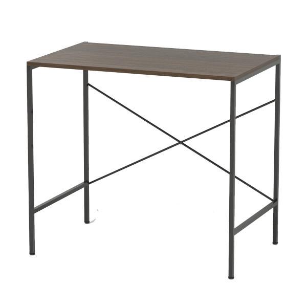 エイ・アイ・エス (AIS) デスク 幅75×奥行40×高さ72cm ブラウン BRN-08DK B...