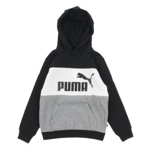 PUMA プーマ ESS+_カラーブロック_フーディースウ (672635) 色 : PUMA_BLACK サイズ : 160の商品画像