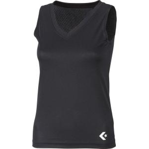 コンバース 3S_ウィメンズゲームインナーシャツ (CB331703) 色 : ブラック サイズ : XOの商品画像