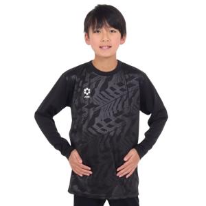 SFIDA (スフィーダ) TEAMPRES_プラシャツ_L/S_JR (SA23503JR) 色 : BLK サイズ : 150の商品画像