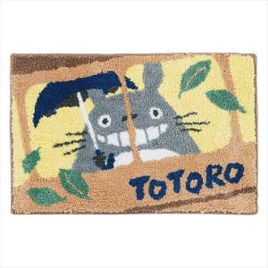 センコー(Senko) となりのトトロ バスのりトトロ バスマット 約40×60cm ベージュ 滑りにくい キャラ 可愛い 58341