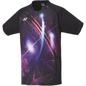 YONEX ヨネックス メンズゲームシャツ (フィットスタイル) (10611) 色 : ブラック サイズ : Oの商品画像