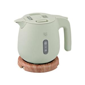 象印（ZOJIRUSHI） 電気ケトル CK-SA06 0.6L GZ ダスティグリーン