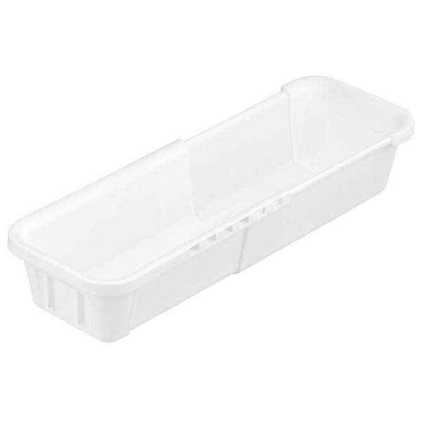 リバティーコーポレーション カトラリーケース 伸縮式 スリム S ホワイト 日本製 LD-495 ど...