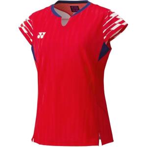 YONEX ウィメンズゲームシャツ L 赤の買取情報