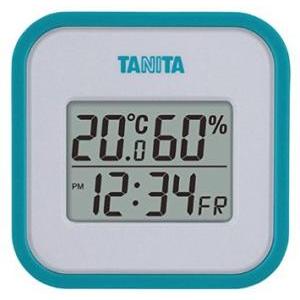 TANITA タニタ タニタ デジタル温湿度計 置き掛け両用タイプタイプ/マグネット付 ブルー TT-558-BL