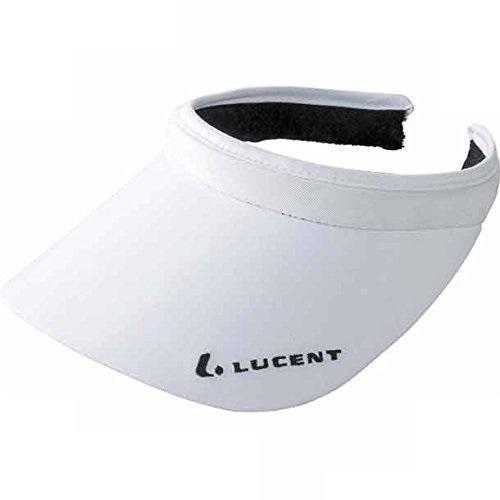 Lucent(ルーセント) クリップバイザ- W WH (XLE3320) 色 : ホワイト