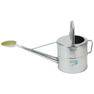 根岸産業 ステンレス製 竿長如雨露 4号 (盆栽ジョーロ 約4L 斜口4号