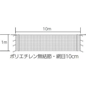 KANEYA（カネヤ） 女子 9人制 バレーボールネット 張 K-5136 幅1m×長