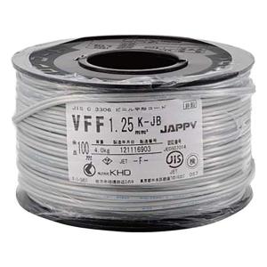 JAPPY VFF 1.25SQ シロ ボビンK JB 入数:100