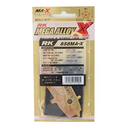 RKエキセル ＲＫ ＭＡＸ ８５８　ブレーキパッド