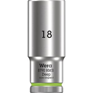 Wera Werkzeuge 8790 HMB ディープソケット 18.0