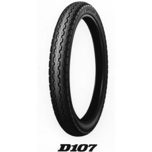 DUNLOP ダンロップ 必ず購入前に仕様をご確認下さい D107F 2.50-17 38L (4P) WT バイク用オンロードバイアスタイヤの商品画像