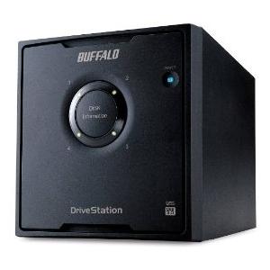 BUFFALO ドライブステーション RAID 5機能 USB3.0用 4ドライブ 16TB(HD-...