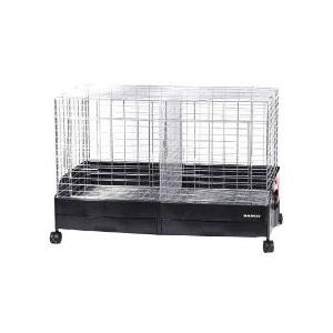 SANKO 三晃商会 イージーホーム 80-PRO ワイヤースノコ付き977 小動物・飼育ケージ/ウ...