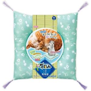 マルカン にゃんこの和み 涼 座布団 (-)