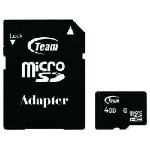 Team マイクロSDHCカード CLASS10 20MB/s 4GB