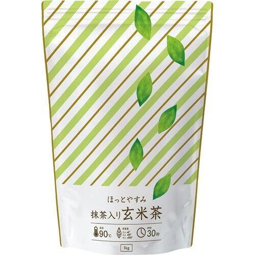 カウネット #ほっとやすみ抹茶入り玄米茶 1kg