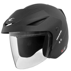 コミネ HK-1651 Jet Helmet ERA ll 品番:01-1651 Mat Black サイズ:L