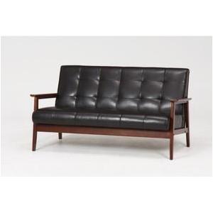 FUJIBOEKI 不二貿易 バイキャストPUソファー フレンズDBR 2P