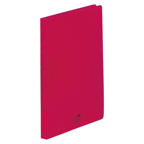 リヒトラブ パンチレスファイル A4S 赤(F-5030-3)