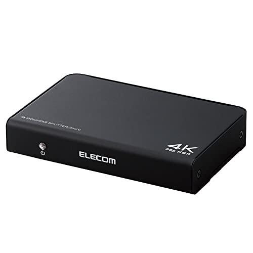 ELECOM エレコム エレコム HDMI分配器 4K 60Hz(18Gbps) 1入力 2出力 H...