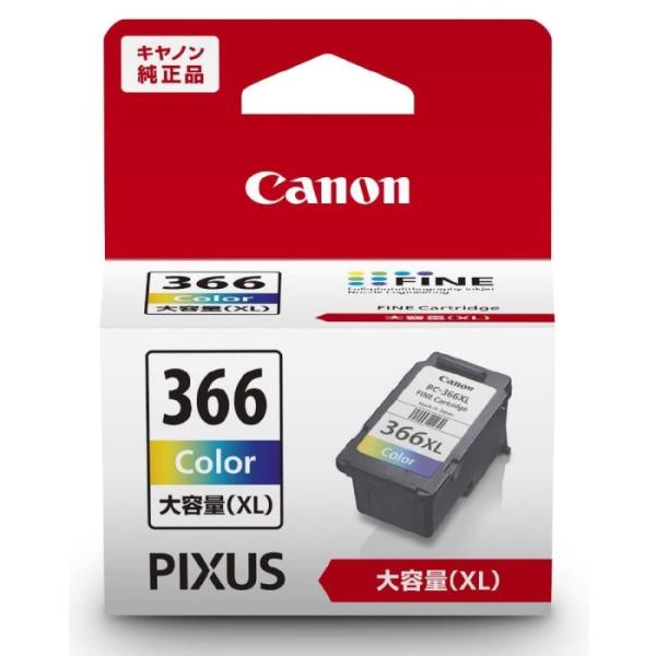 CANON BC-366XL インクカートリッジ FINE 大容量XL カラー(BC366XL) キ...