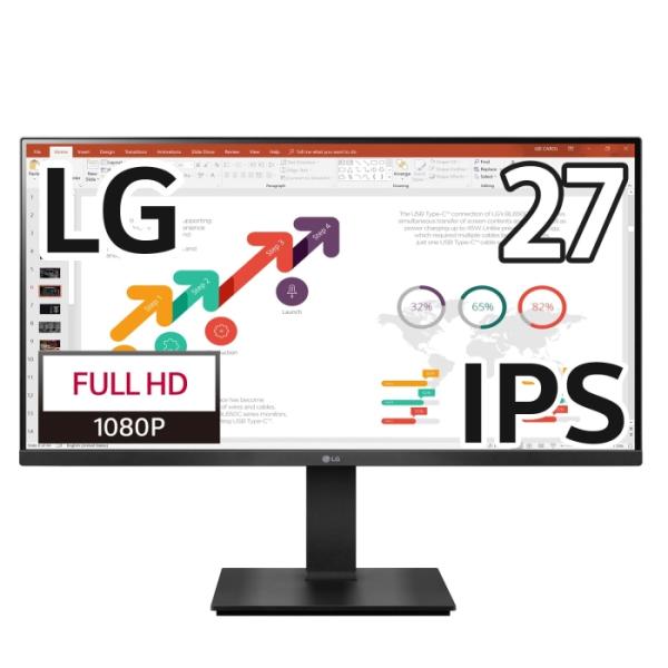LG LG電子 LG 27インチ 3辺フレームレスデザイン IPS液晶パネル フルHDモニター 27...