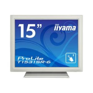 IIYAMA イイヤマ ProLite 15型タッチパネル液晶ディスプレイ 1024×768 ホワイト T1531SR-W6｜ecjoyecj30