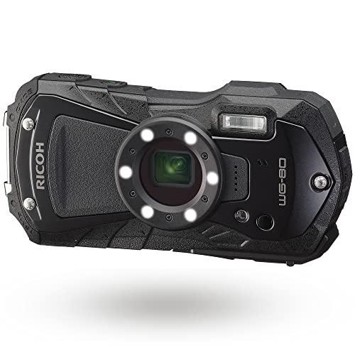 RICOH リコー RICOH WG-80 デジタルカメラ RICOH WG ブラック WG80(W...