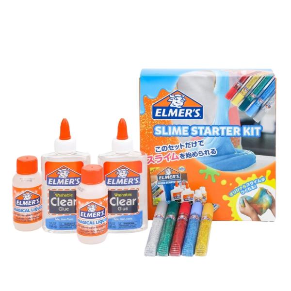 ELMER&apos;S スライム スターターキット 1セットslime スライム キット 知育 玩具 液体 ...