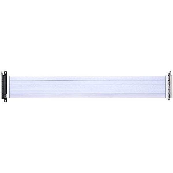 LIAN LI LIANLI PCI-e 4.0ライザーケーブル PW-PCI-4-60 ホワイト ...