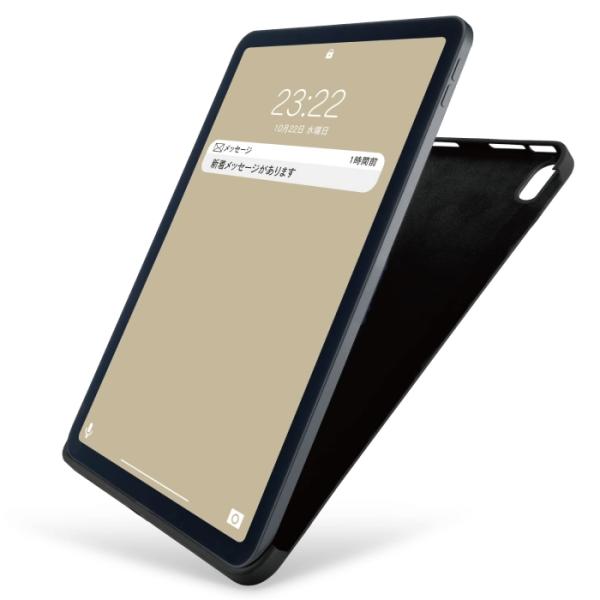 ELECOM エレコム iPad 第10世代モデル/シリコン/ハイブリッドケース/ブラック(TB-A...