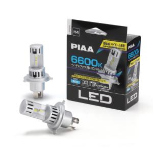 PIAA ピア PIAA ヘッド＆フォグ用LEDバルブ 6600K 12V用 H4 LEH210｜エクセレントショップ