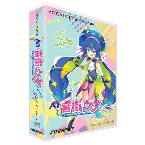 インターネット VOCALOID6 Voicebank AI 音街ウナ Spicy WIN＆MAC ...