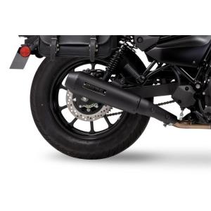 モリワキ MORIWAKI スリップオン マフラー CROSS TWIN ブラック