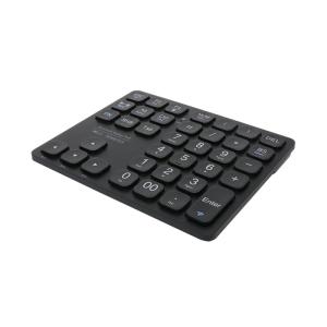 ナカバヤシ テンキー Bluetooth ワイヤレス 十字キー付き 充電式 Bluetooth5.3 Windows/macOS 対応 TENBT03/BK