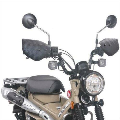 旭精器製作所 必ず購入前に仕様をご確認下さい ナックルバイザー カーボン BK CT125 (M6-...