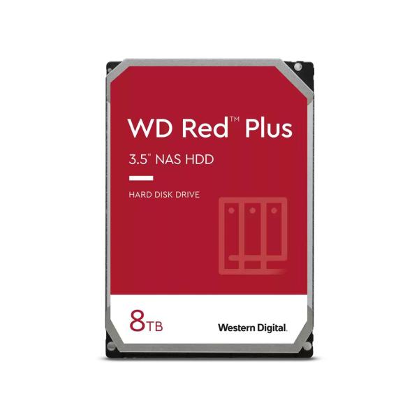 WESTERN DIGITAL WD Red Plus NASハードディスクドライブ3.5インチ(W...