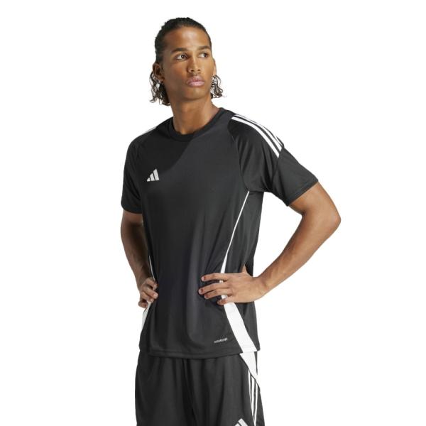 ADIDAS アディダス 41_TIRO24トレーニングシャツ (HEJ10) 色 : BLK/WH...