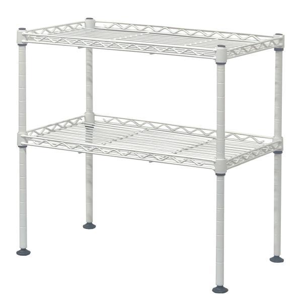 エイ・アイ・エス AIS ミニラック2段 KSMN-2D WH