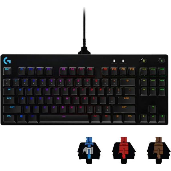 LOGICOOL ロジクール PRO X Gaming Keyboard G-PKB-002 青軸 ...