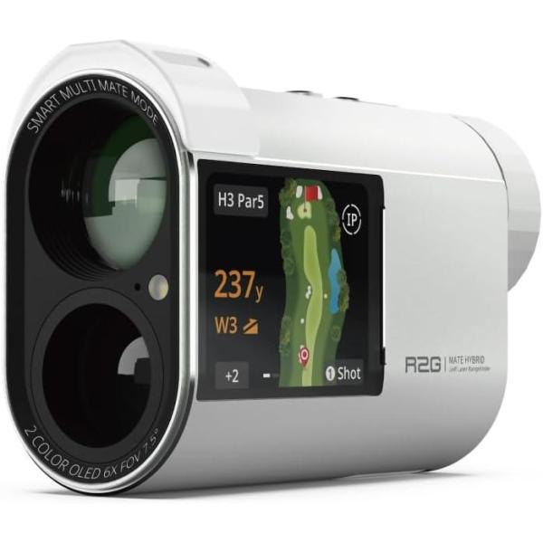 フラッグ R2G MATE HYBRID WHITE 0606301001 ゴルフ 距離測定器 レー...