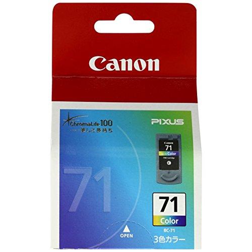 CANON キャノン FINEカートリッジ 3色カラー 0392B001 (BC-71)