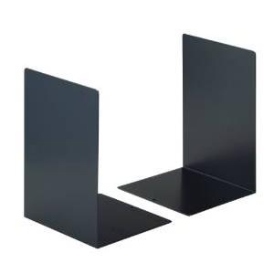 ライオン事務器 ブックエンド L-80N ブラック(223-74)「単位:クミ」