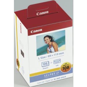 CANON キャノン カラーインク/ペーパーセット KL-36IP 3PACK(Lサイズ108枚分) 0702B001 (KL-36IP3PACK)｜ecjoyecj30